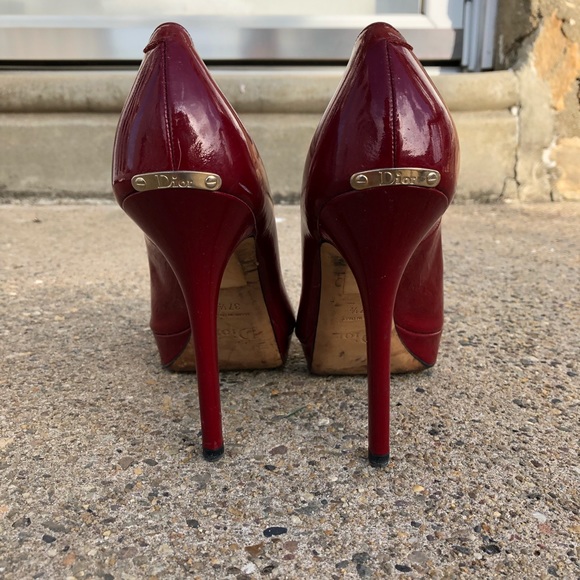 Christian Dior Peep Toe Pumps - Picture 5 of 8